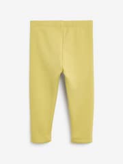 Bright Green Cosy Fleece Lined Leggings (3mths-7yrs) - Image 6 of 7