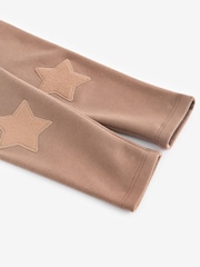 Tan Brown Cosy Fleece Lined Leggings (3mths-7yrs) - Image 3 of 3