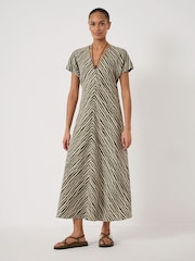 Hush Green Grace Air Flow V-Neck Maxi Dress - Image 1 of 5
