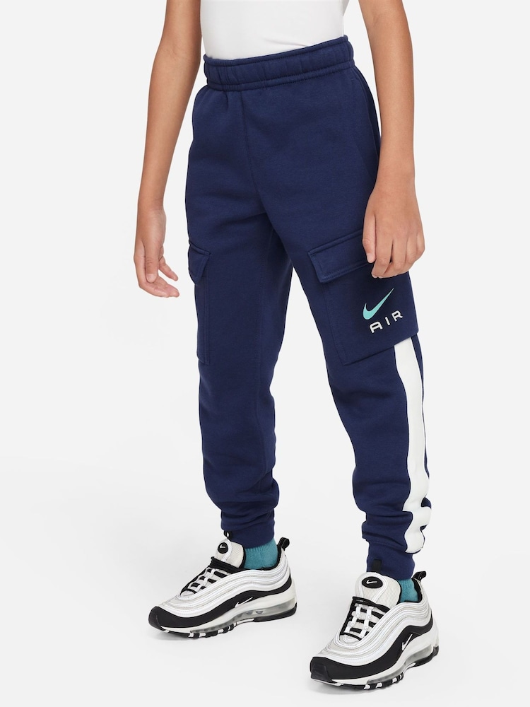 Buy Nike Navy Air Cargo Joggers from Next Hungary