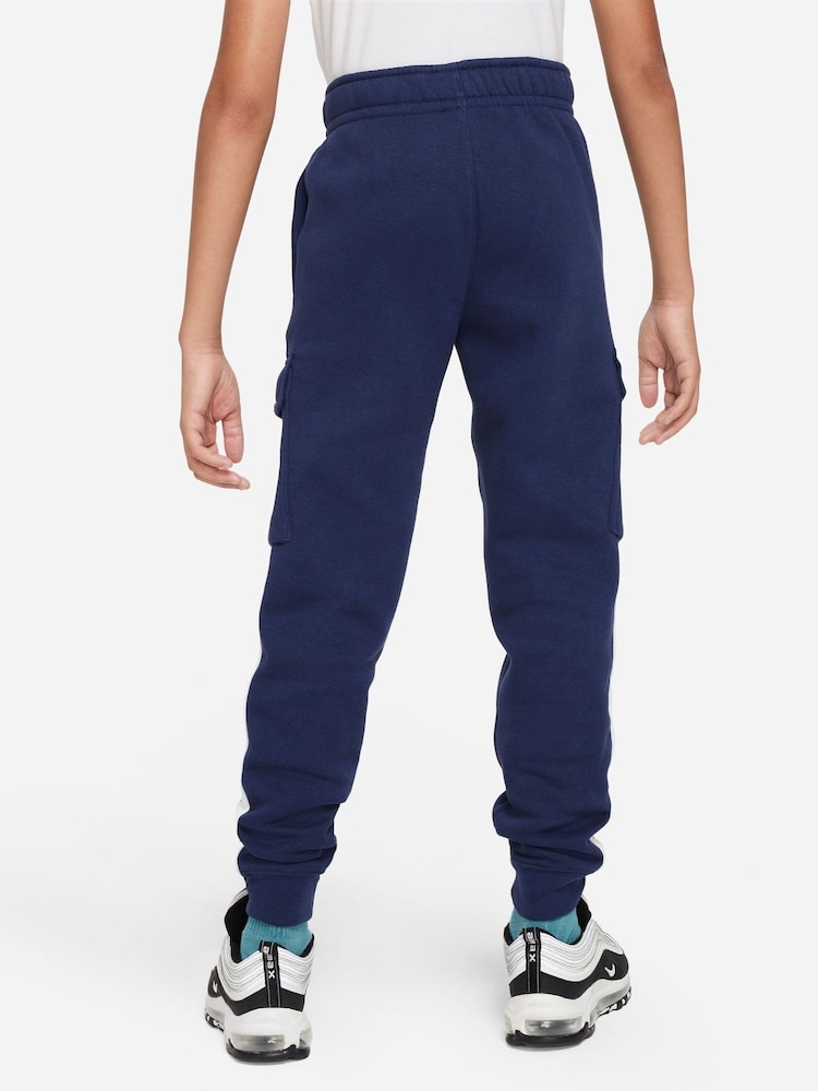 Buy Nike Navy Air Cargo Joggers from Next Luxembourg