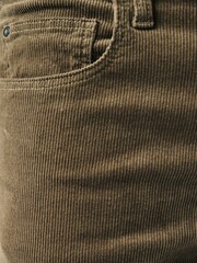 Stone Straight Fit Cord Jean Style Trousers - Image 6 of 10