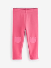 Pink Cosy Fleece Lined Leggings (3mths-7yrs) - Image 1 of 3