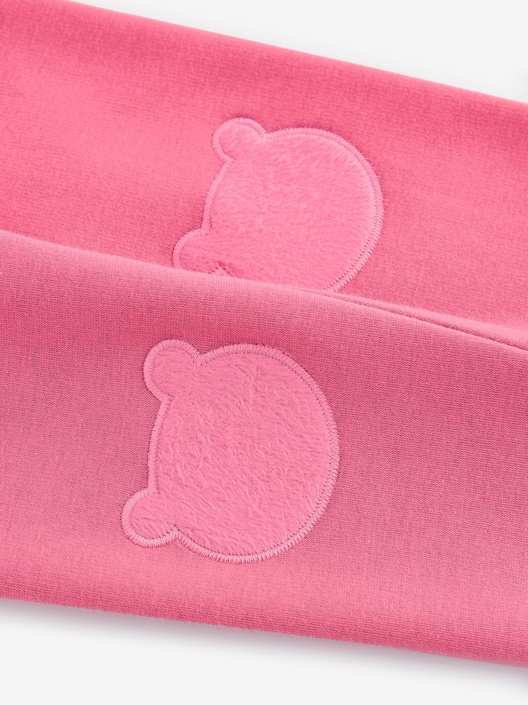 Pink Cosy Fleece Lined Leggings (3mths-7yrs) - Image 3 of 3