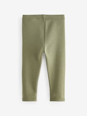 Green Cosy Fleece Lined Leggings (3mths-7yrs) - Image 2 of 3