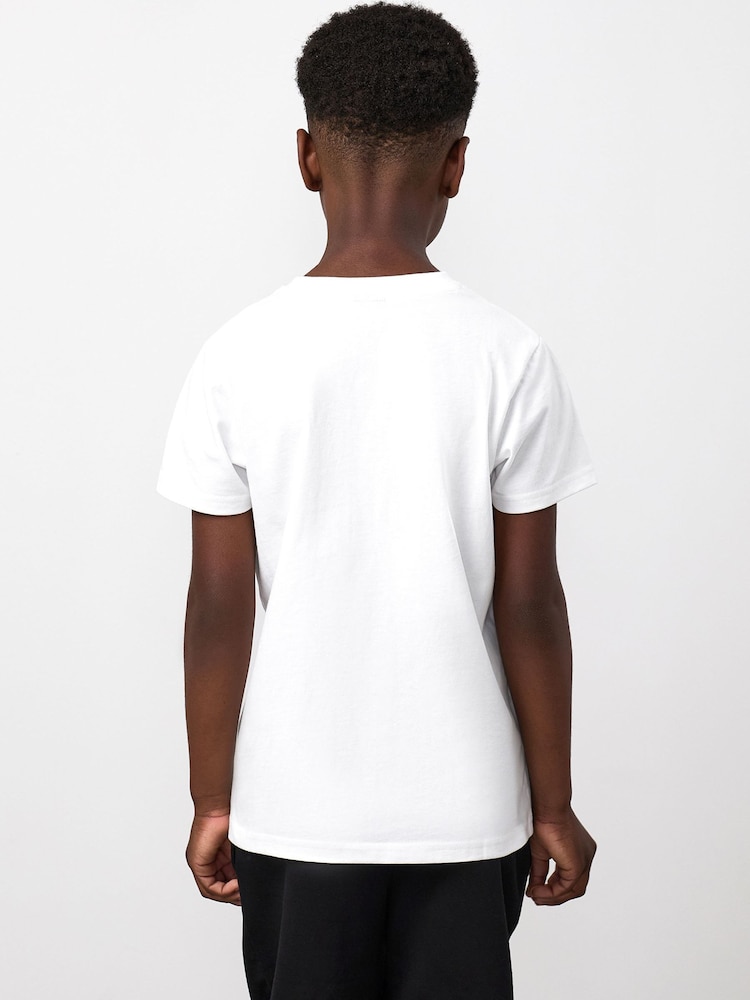 Gym King White Victory Jersey T-Shirt - Image 2 of 4 Gym King White Victory Jersey T-Shirt - Image 2 of 4