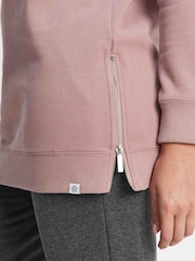 Tog 24 Pink Drakeford Longline Sweatshirt - Image 6 of 7