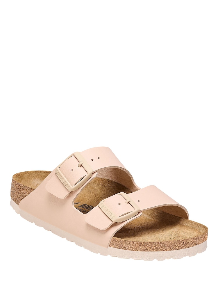 Birkenstock Light Stone Arizona Birko Flor Sandals - Image 1 of 4