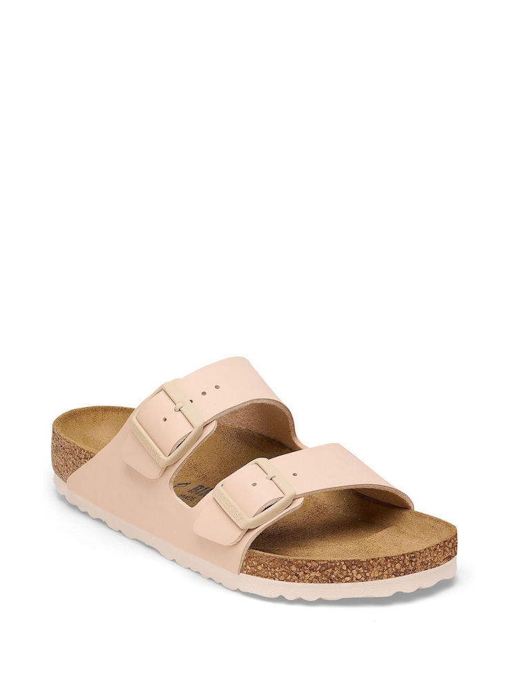 Birkenstock Light Stone Arizona Birko Flor Sandals - Image 2 of 4 Birkenstock Light Stone Arizona Birko Flor Sandals - Image 2 of 4
