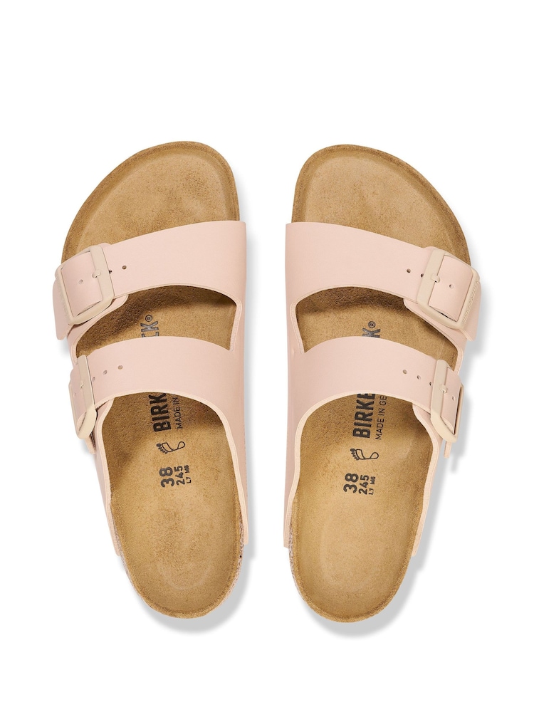 Birkenstock Light Stone Arizona Birko Flor Sandals - Image 4 of 4