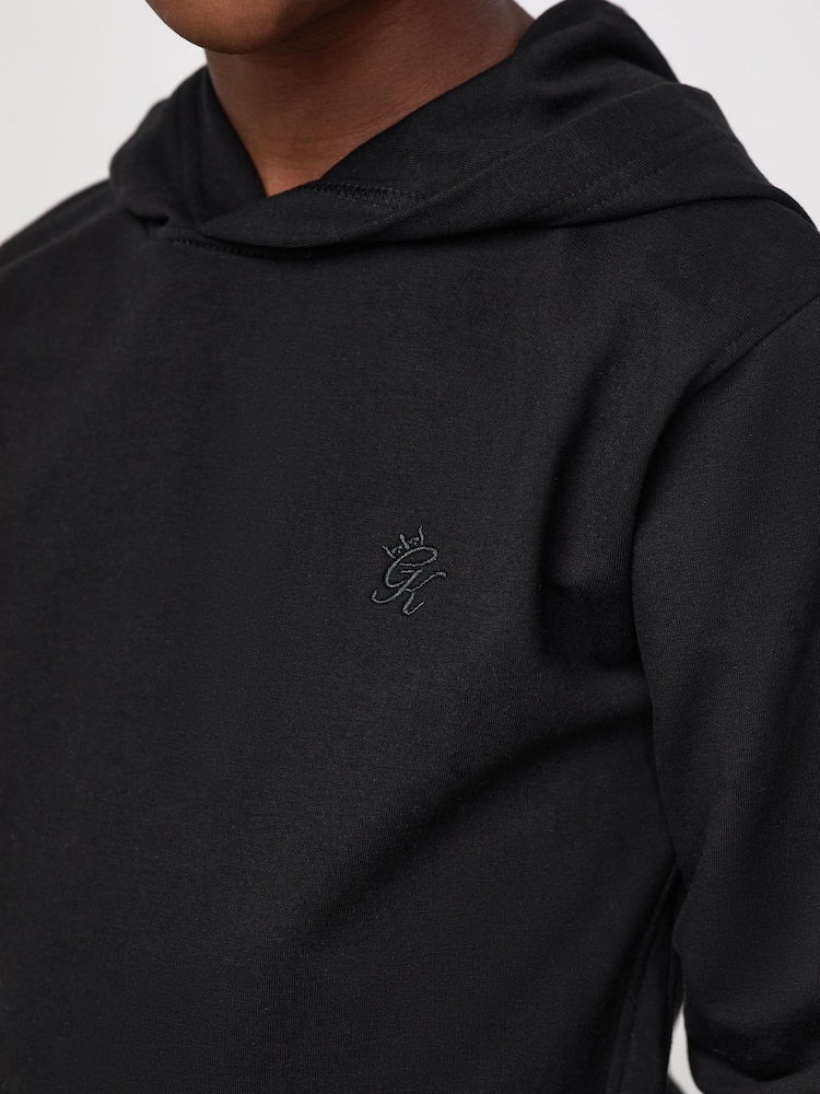 Gym King Black Victory Loopback Hoodie - Image 4 of 4 Gym King Black Victory Loopback Hoodie - Image 4 of 4