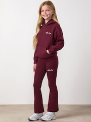Gym King Red Script Relaxed Fit Hoodie - Image 1 of 4