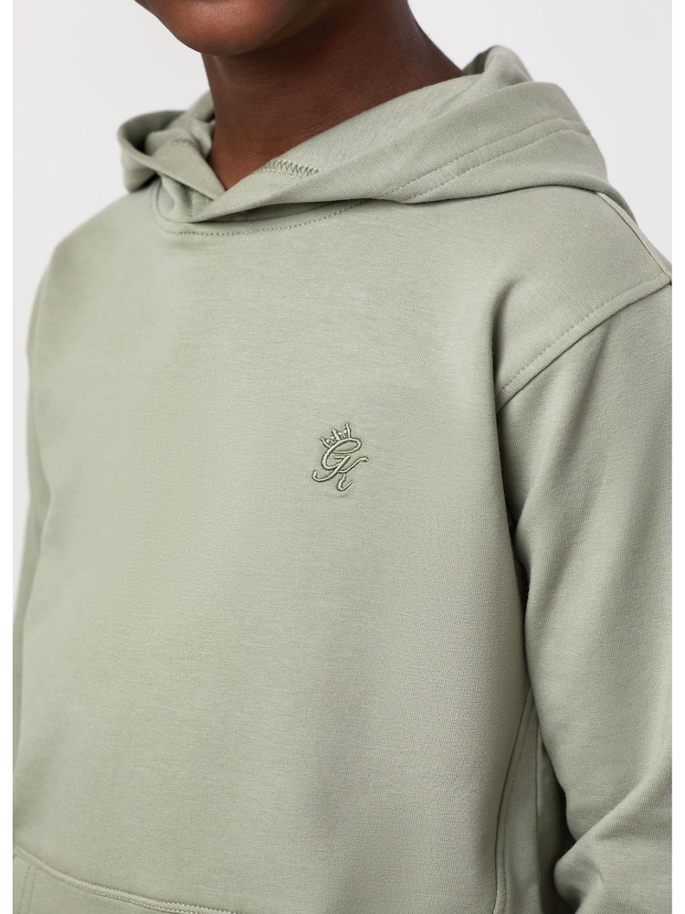 Gym King Green Victory Loopback Hoodie - Image 4 of 4 Gym King Green Victory Loopback Hoodie - Image 4 of 4