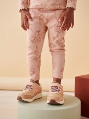 Pink Ballet Rib Jersey Leggings (3mths-7yrs) - Image 1 of 7