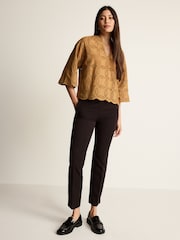 Noir - Pantalon slim ajusté - Image 1 of 6