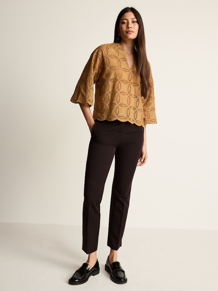 Noir - Pantalon slim ajusté - Image 1 of 6