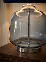 Navy Blue Connor Large Table Lamp - Image 3 of 6
