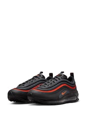Nike Black/Red Air Max 97 Trainers - Image 5 of 10