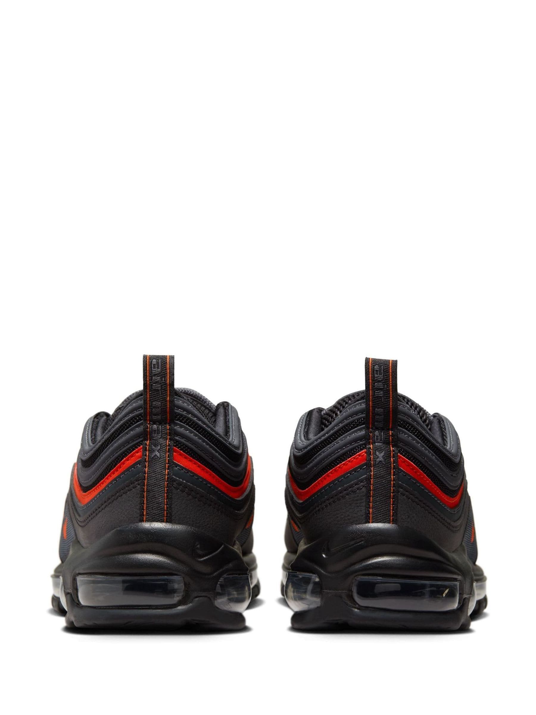 Nike air max 97 trainers black university red black outlet