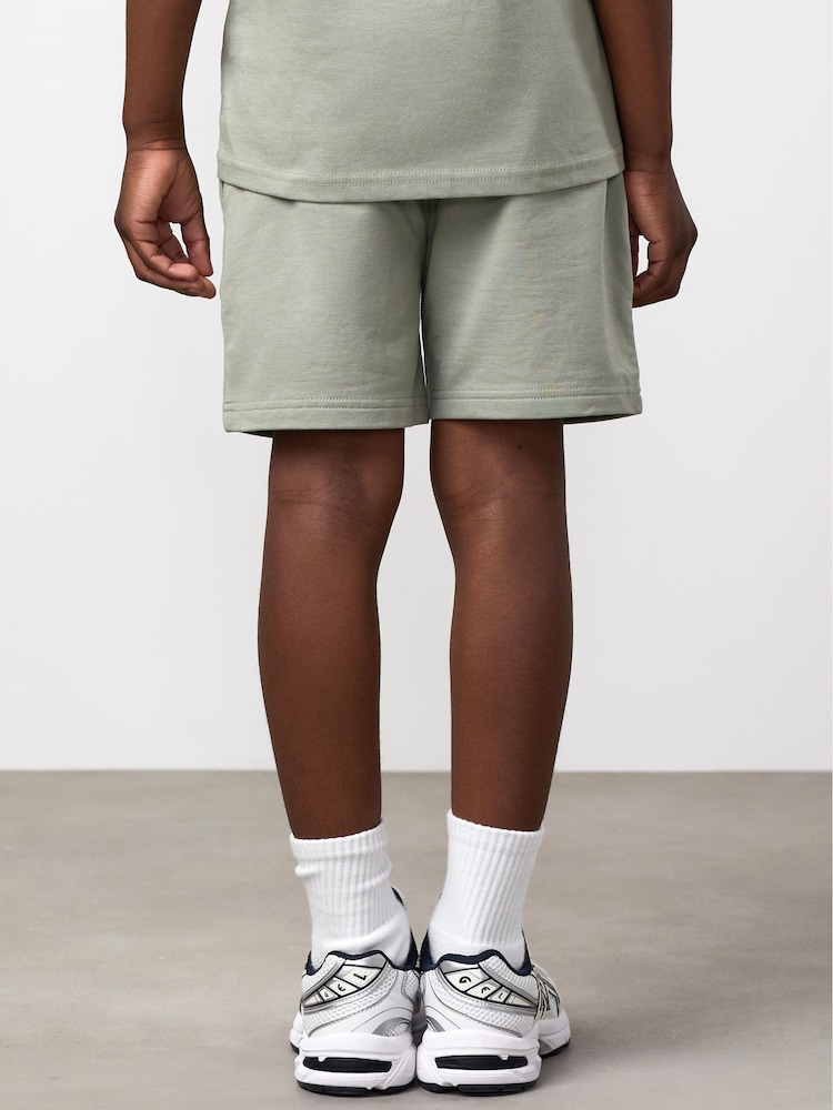 Gym King Green Victory Loopback Shorts - Image 2 of 4 Gym King Green Victory Loopback Shorts - Image 2 of 4