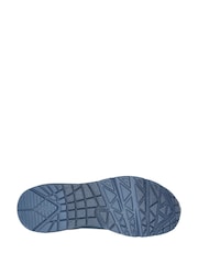 Skechers Dark Blue Womens Standard Fit Uno Trainers - Image 5 of 5