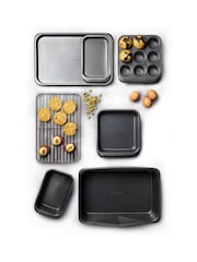 Masterclass Grey Stacking 7 Piece Bakeware Set - Image 2 of 3