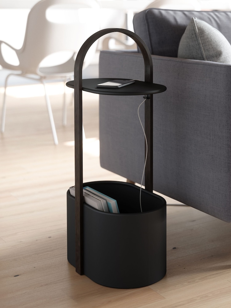 Umbra Brown Bellwood Storage Side Table - Image 1 of 4