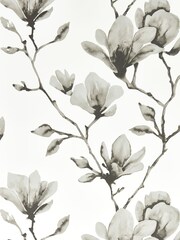 Harlequin White Lotus 10.05M Wallpaper - Image 2 of 2