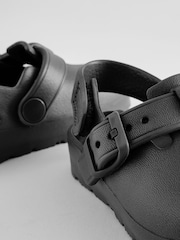 Black Buckle Clogs - Image 8 of 10