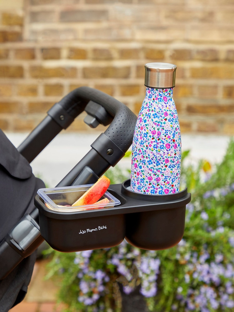 JoJo Maman Bébé Black Buggy Cup and Snack Holder - Image 1 of 5
