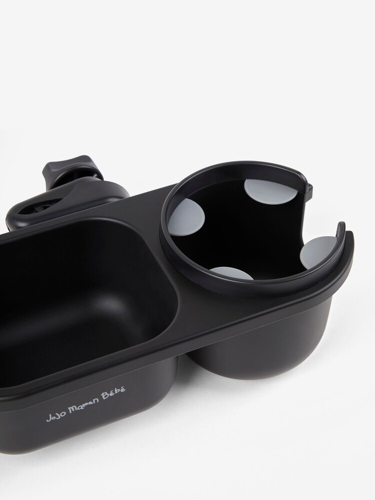 JoJo Maman Bébé Black Buggy Cup and Snack Holder - Image 5 of 5 JoJo Maman Bébé Black Buggy Cup and Snack Holder - Image 5 of 5