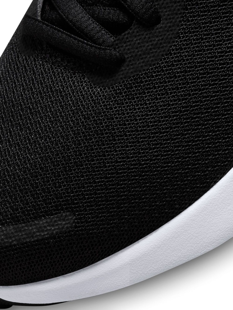 Nike Black/Pink Revolution 7 Road Running Trainers - Image 11 of 12