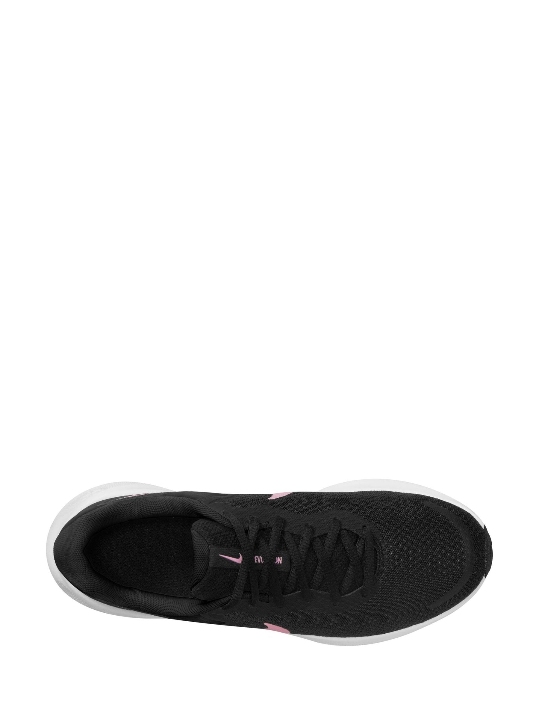 Women's revolution 5 wide width running shoes - black/white outlet