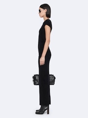 AllSaints Black Katarina Dress - Image 4 of 8
