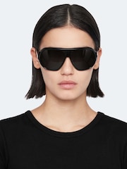 AllSaints Black Katarina Dress - Image 5 of 8