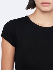 AllSaints Black Katarina Dress - Image 6 of 8