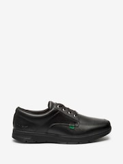 Kickers Black Kelland Lace Lo Leather Shoes - Image 1 of 4