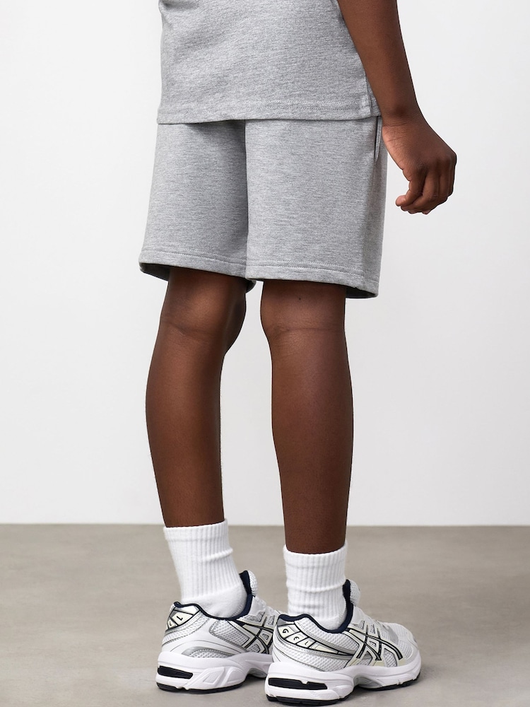 Gym King Grey Victory Loopback Shorts - Image 2 of 4 Gym King Grey Victory Loopback Shorts - Image 2 of 4