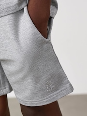 Gym King Grey Victory Loopback Shorts - Image 4 of 4