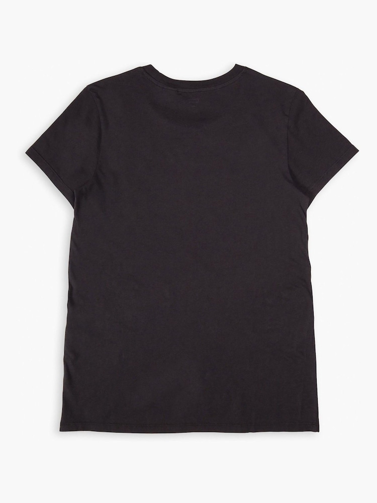 Levi's® Black The Perfect 100% Cotton T-Shirt - Image 6 of 6