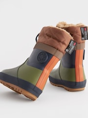 Khakigrün - Thinsulate™ Warm gefütterte Gummistiefel mit Manschette - Bild 6 von 7