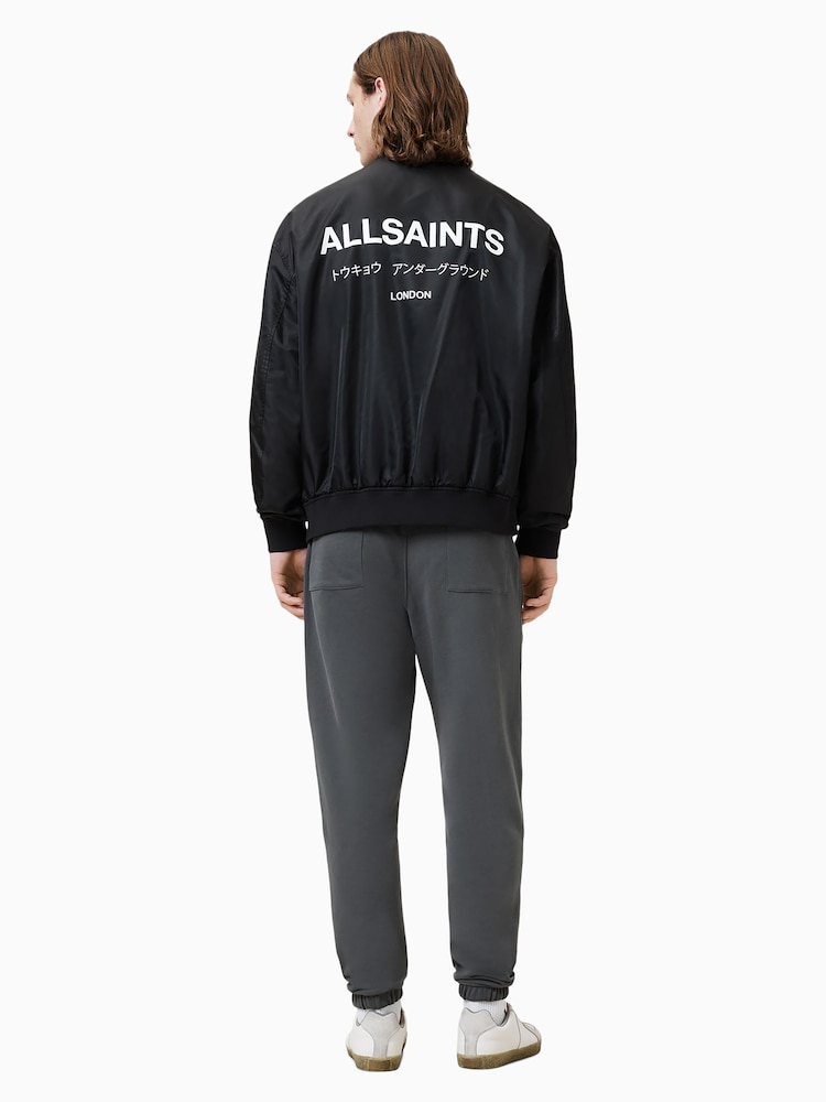 AllSaints Grey Raven Joggers - Image 2 of 6