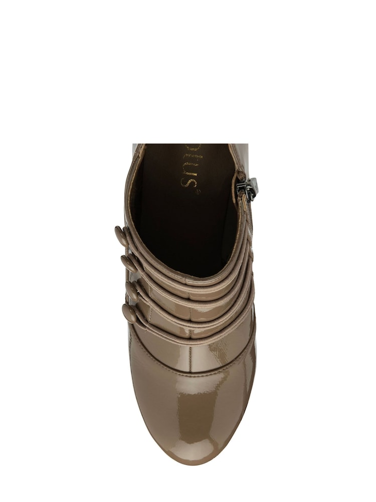 Lotus Natural Patent Zip-Up Shoes Boots - Image 4 of 4 Lotus Natural Patent Zip-Up Shoes Boots - Image 4 of 4
