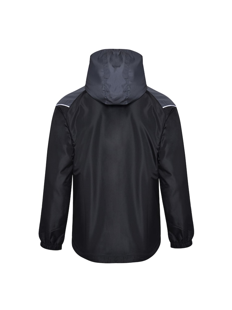 Umbro Black Hooded Shower Jacket - Image 2 of 2