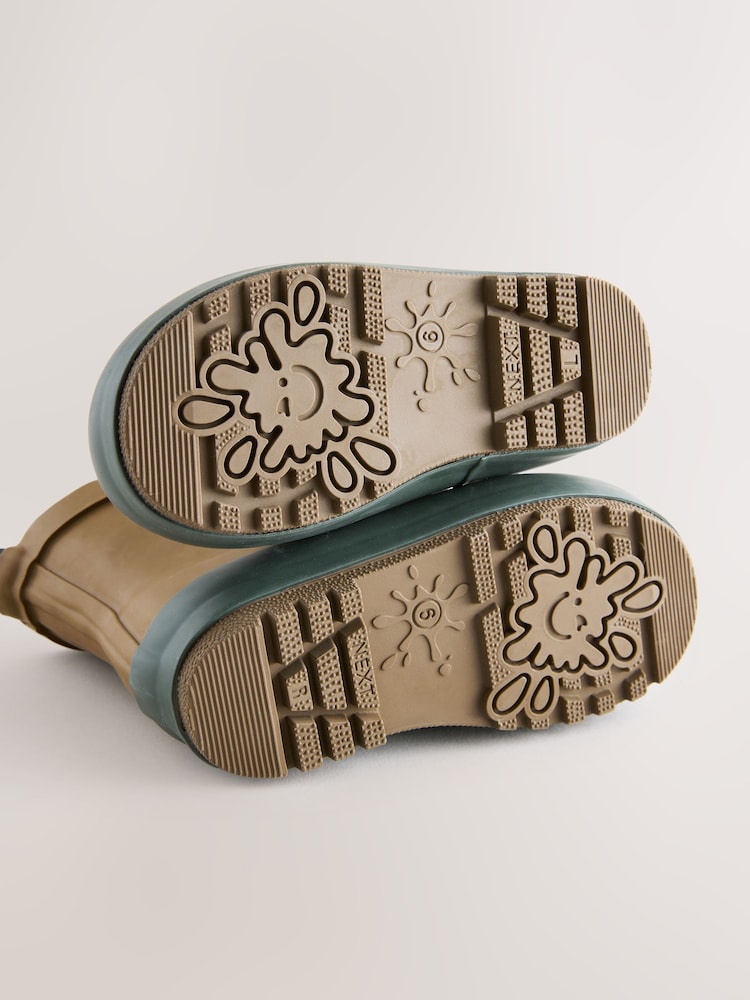 Brown Bear Warm Lined Ankle Wellies - Image 8 of 8