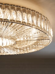 Clear Aria Super Sized Flush Fitting Ceiling Light - Image 3 of 6
