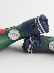Dark Green Thermal Thinsulate™ Lined Cuff Wellies - Image 7 of 8