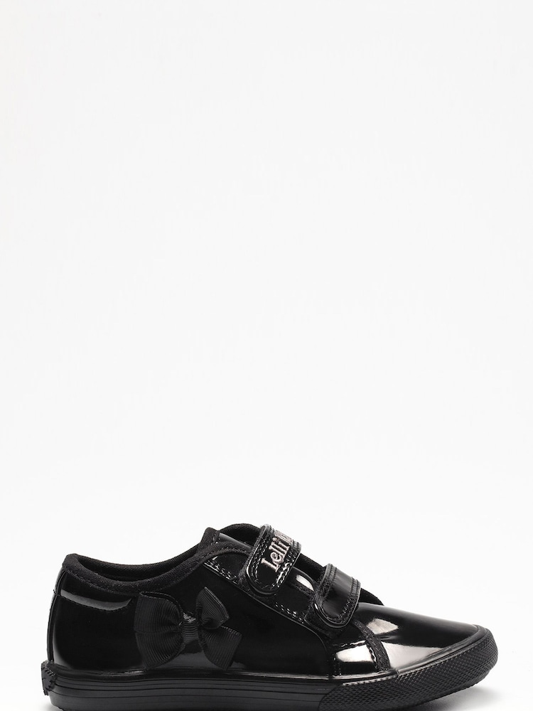 Lelli Kelly Black Hook and Loop Trainers - Image 1 of 4