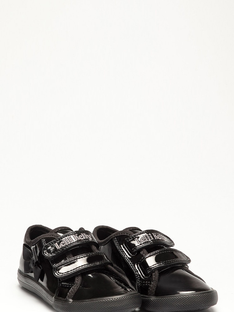 Lelli Kelly Black Hook and Loop Trainers - Image 2 of 4