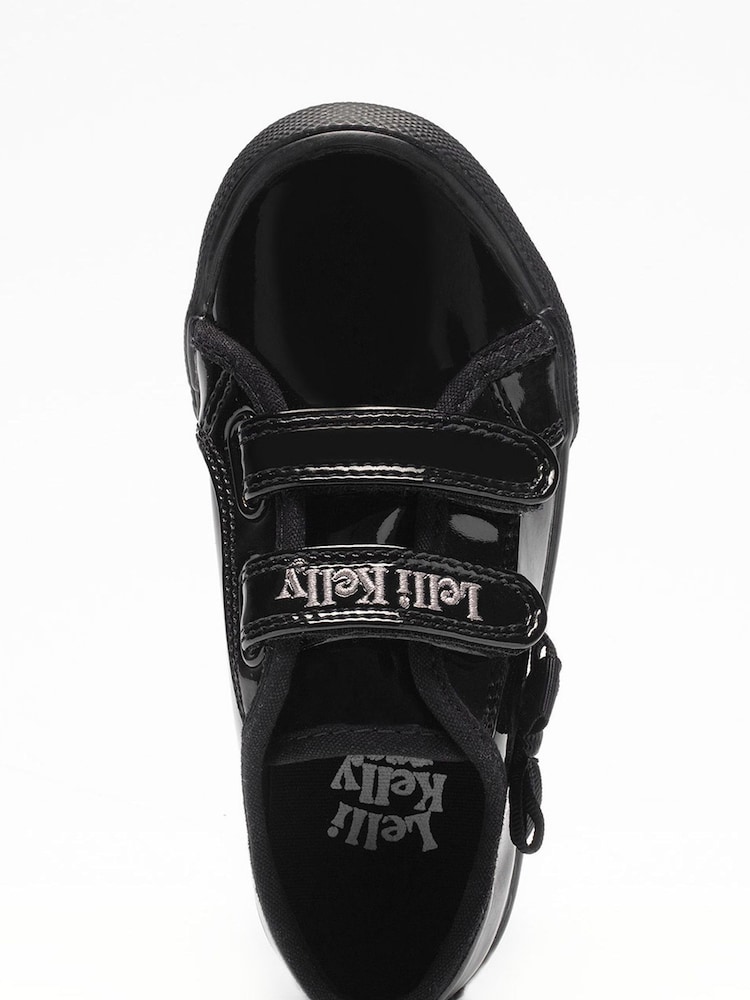 Lelli Kelly Black Hook and Loop Trainers - Image 4 of 4